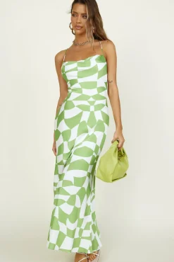 Above It All Maxi Dress Green
