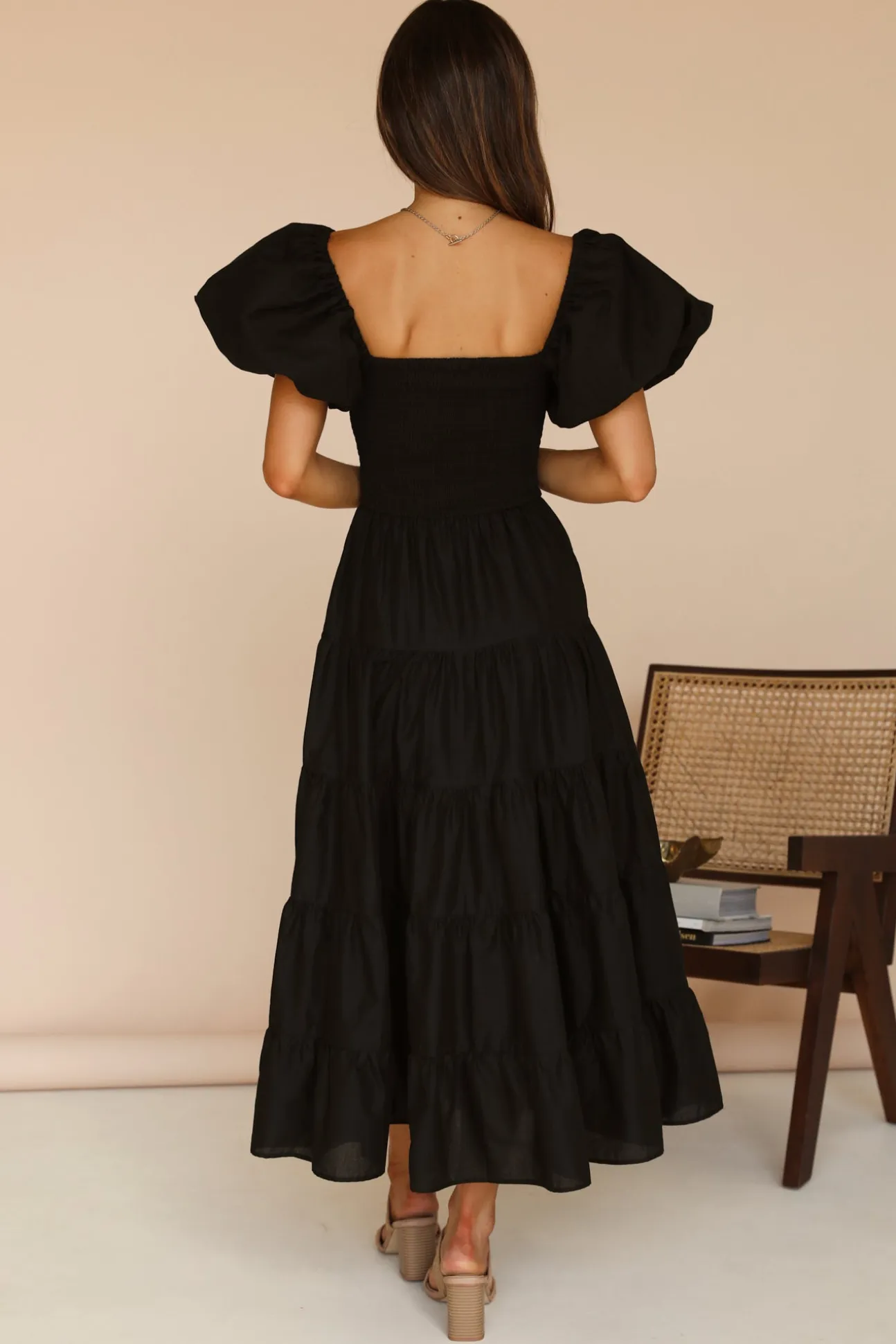 Adela Maxi Dress Black
