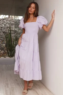 Adela Maxi Dress Lilac