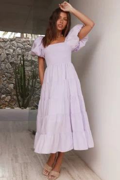 Adela Maxi Dress Lilac