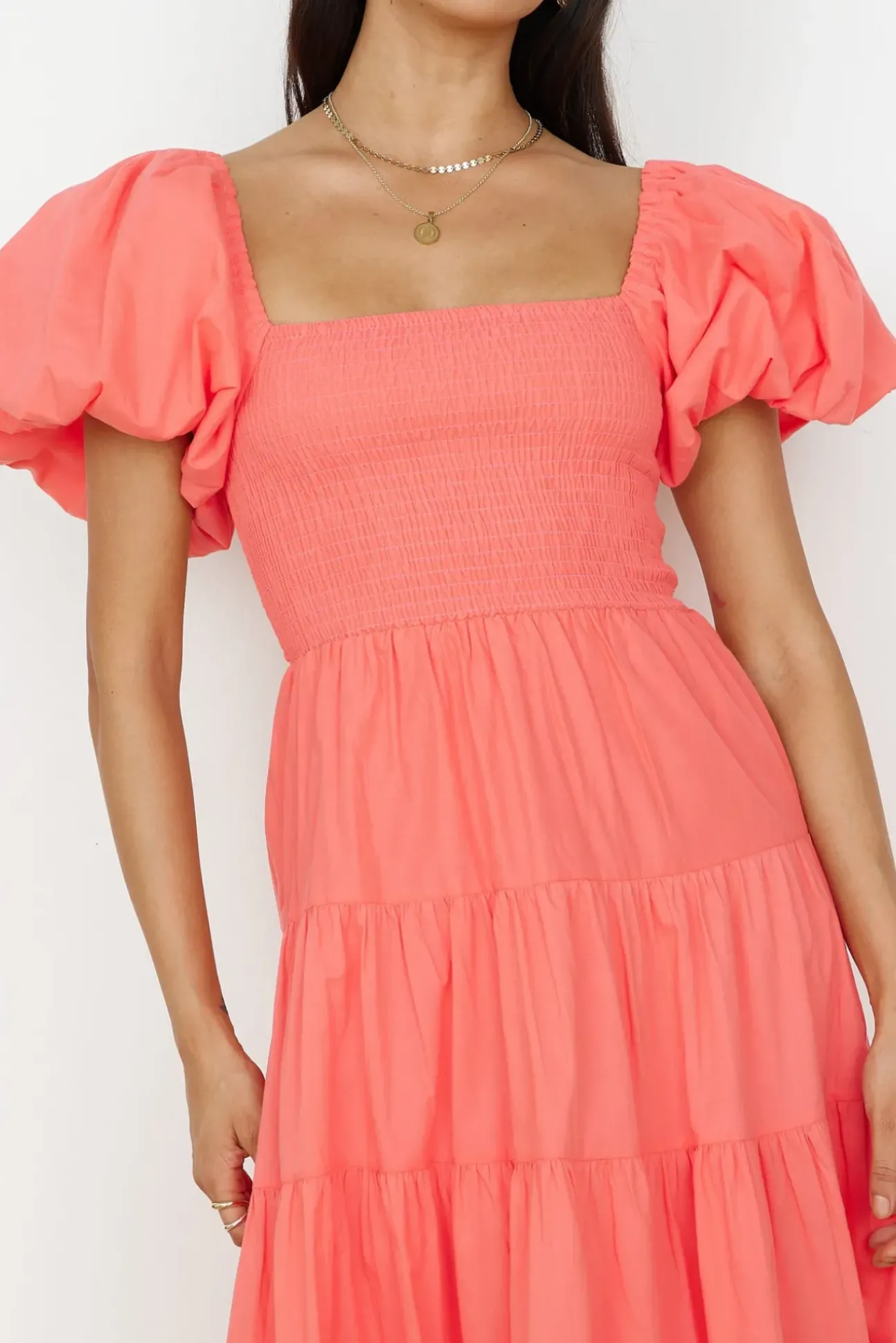 Adela Maxi Dress Orange