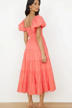 Adela Maxi Dress Orange