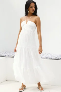 Adorations Maxi Dress White