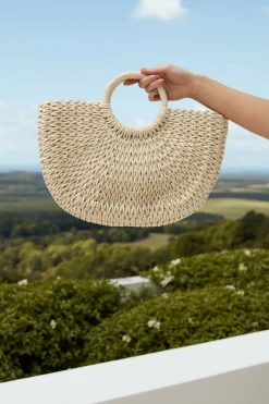 Adventure Awaits Wovenbag Natural