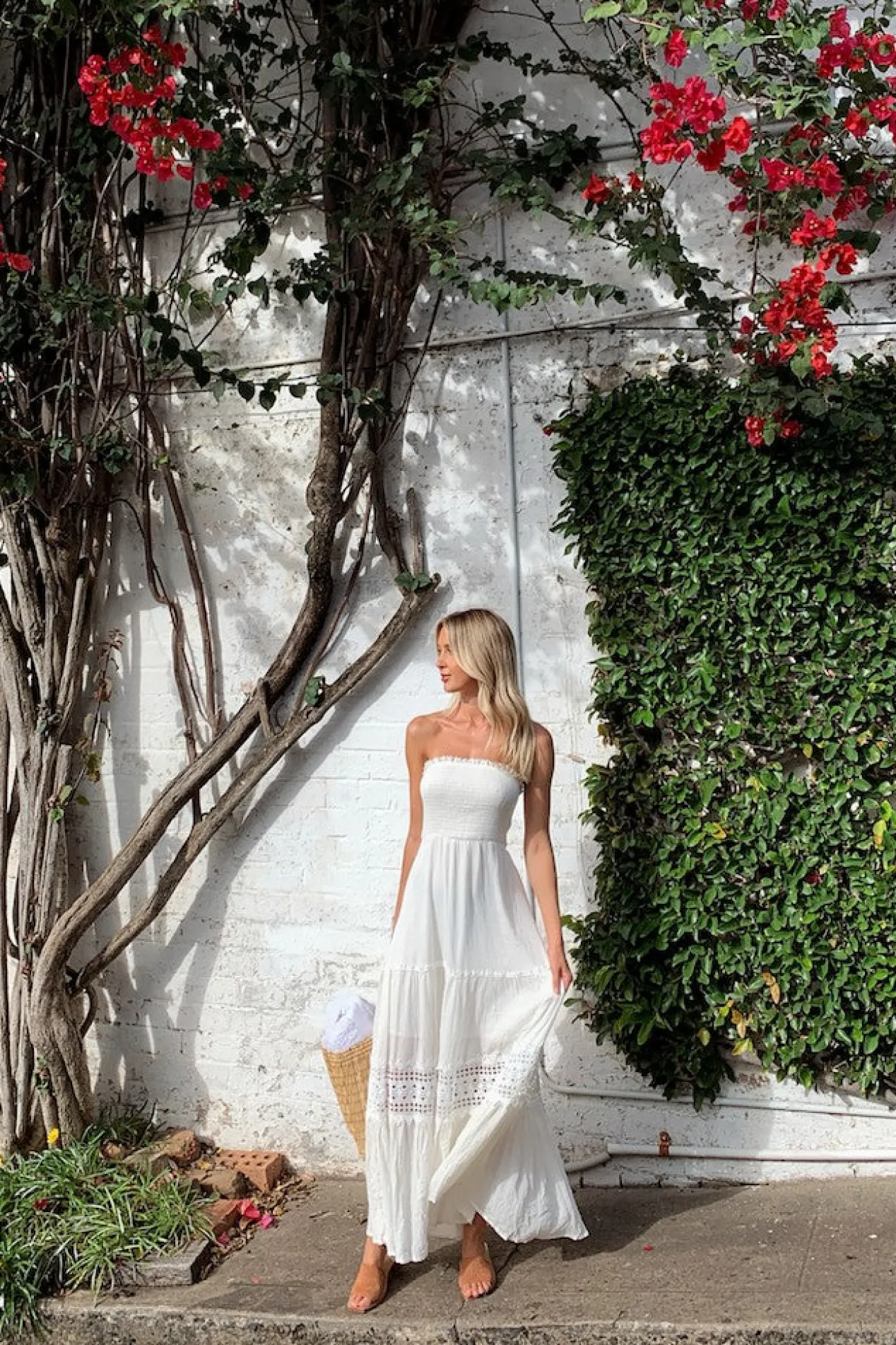 Agatha Maxi Dress White