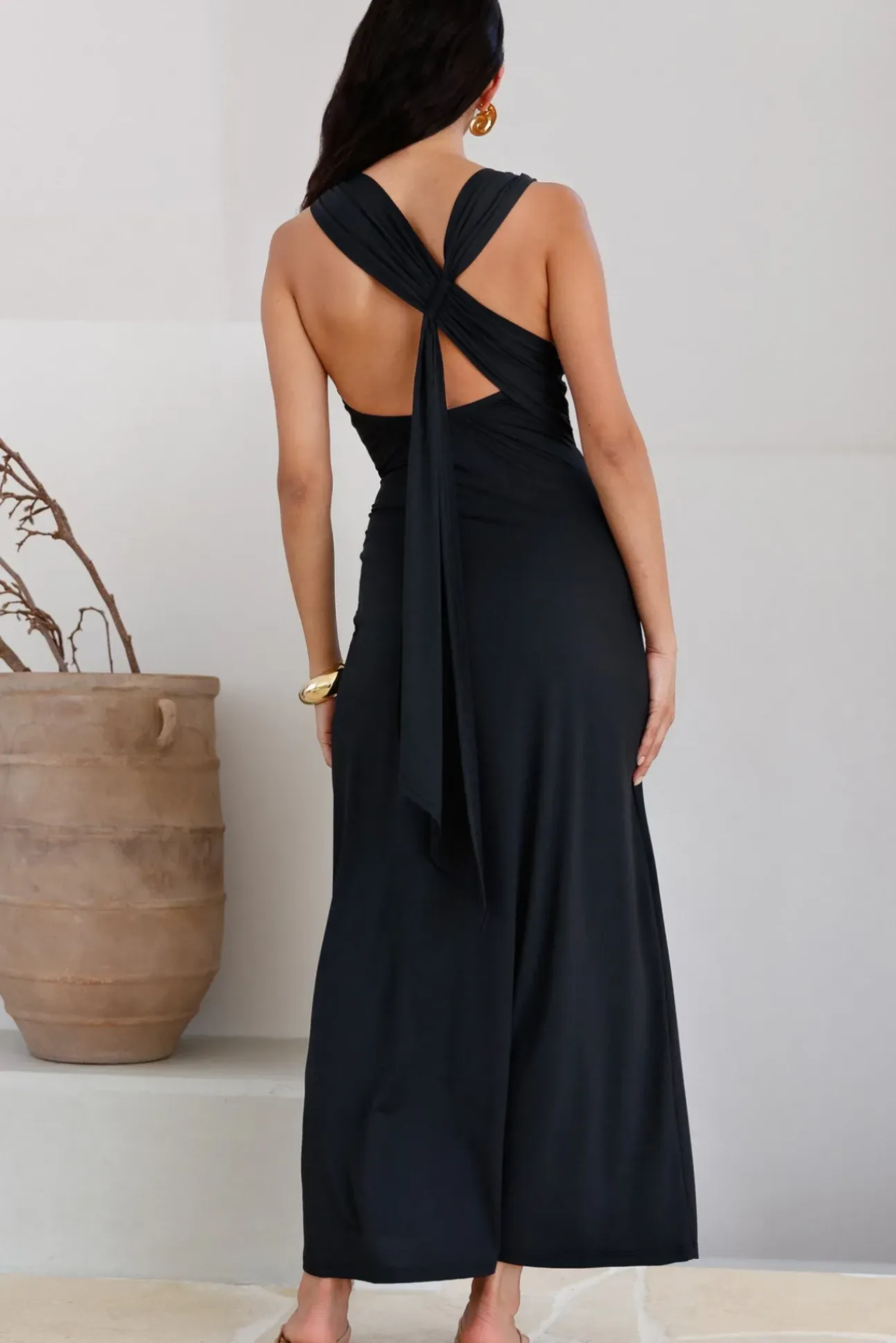 Alanna Maxi Dress Black