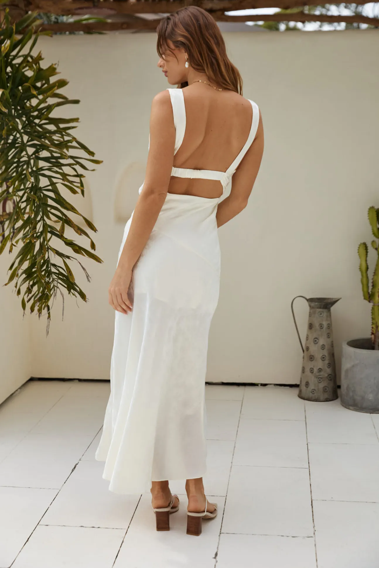 Alba Maxi Dress Cream