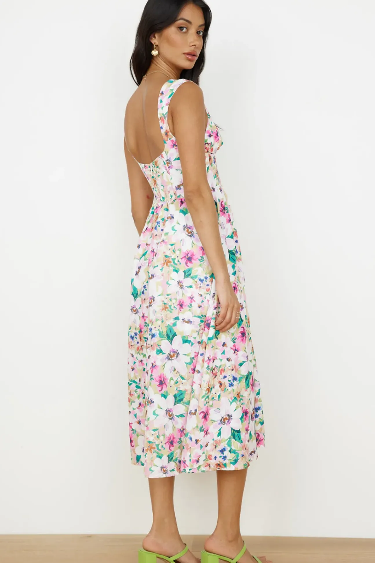 All Day Midi Dress Multi