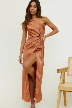 Althea Maxi Dress Brown