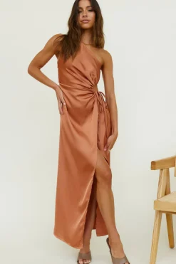 Althea Maxi Dress Brown
