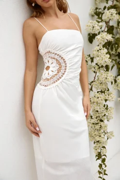 Amalfi Amore Maxi Dress White
