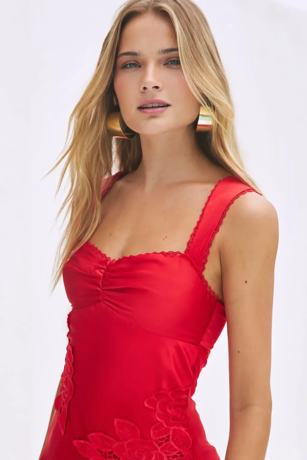 Amara Mini Dress Red