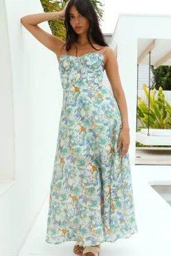 Amazon Adventure Maxi Dress Green