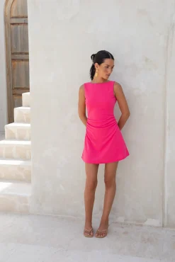 Andromeda Mini Dress Pink