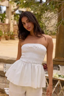 Aria Top White