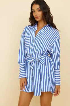 Aruba Island Dress Blue