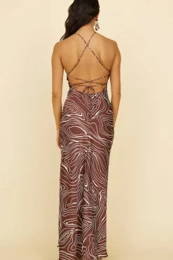 Asking You Maxi Dress Brown