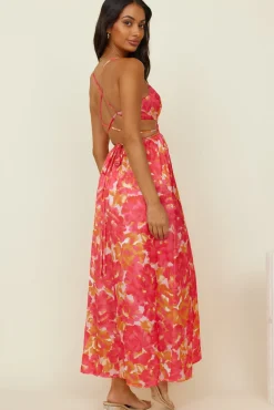Atelier Of Love Maxi Dress Red