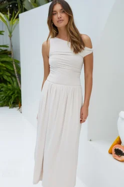 Aulani Robyne Midi Dress Sand