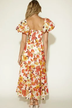 Autumn Dreams Maxi Dress Floral