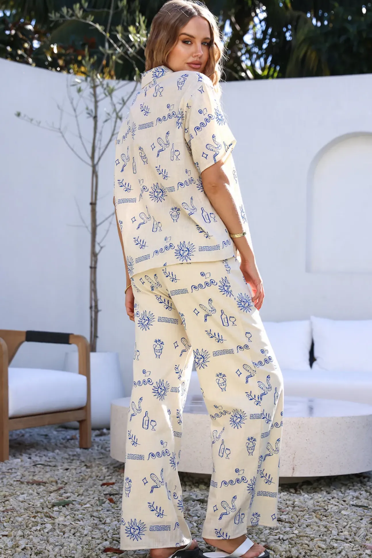 Back To Greece Set Beige