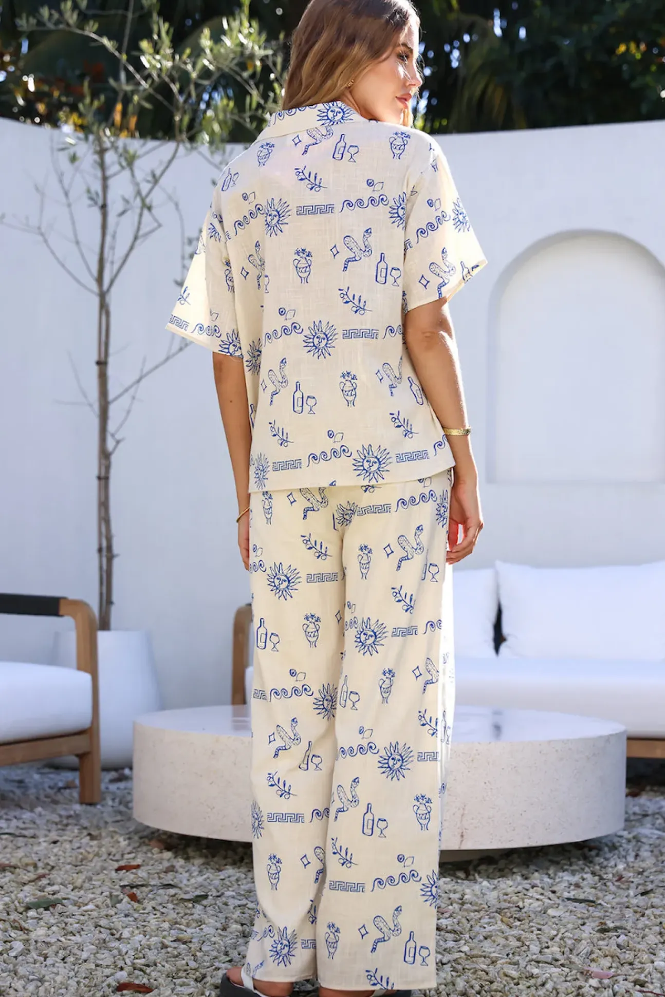 Back To Greece Set Beige