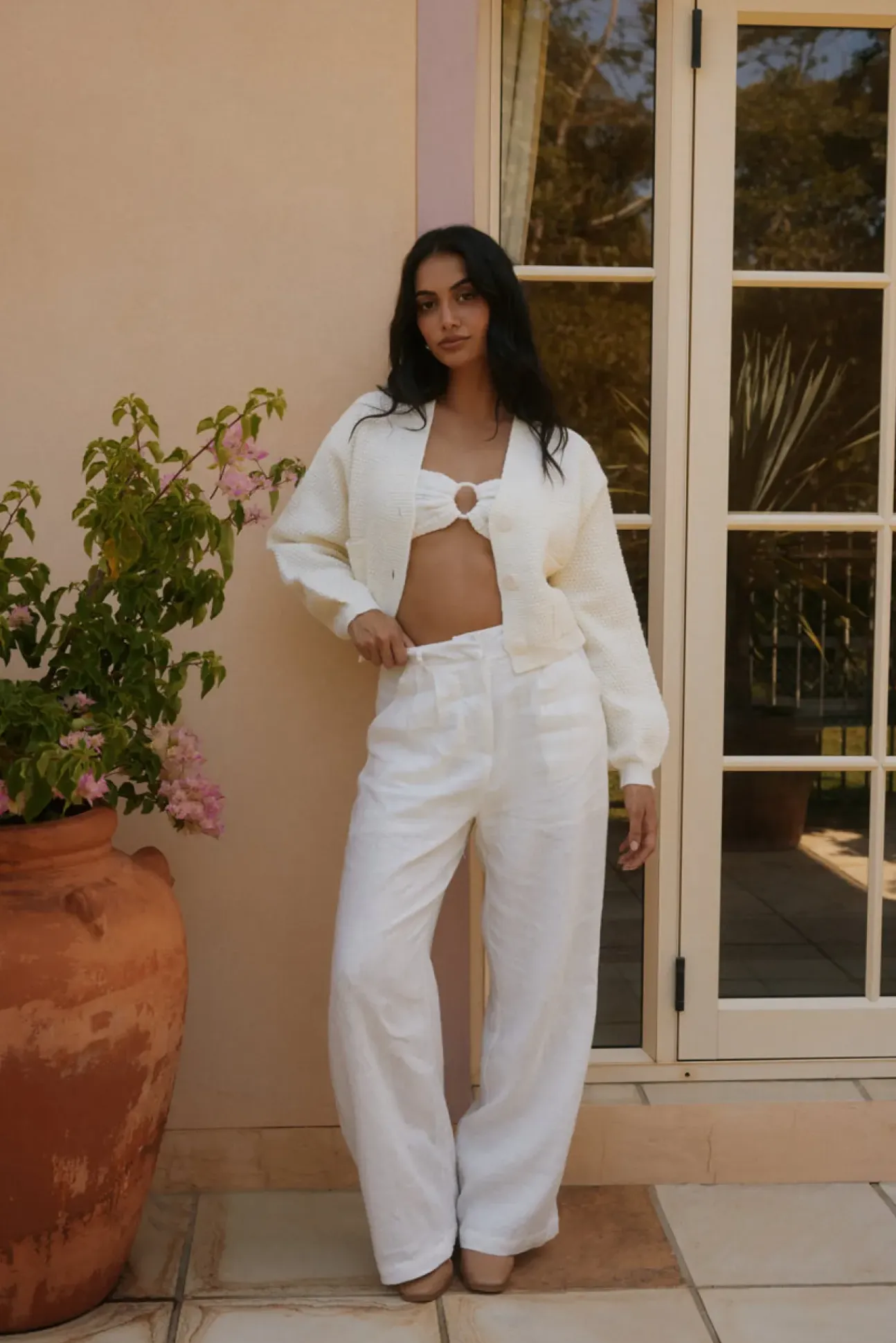 Bayview Cardigan Cream