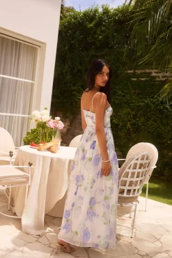 Beautiful Aura Maxi Dress Purple