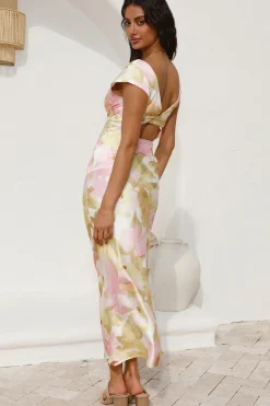 Be Back Soon Maxi Dress Pink