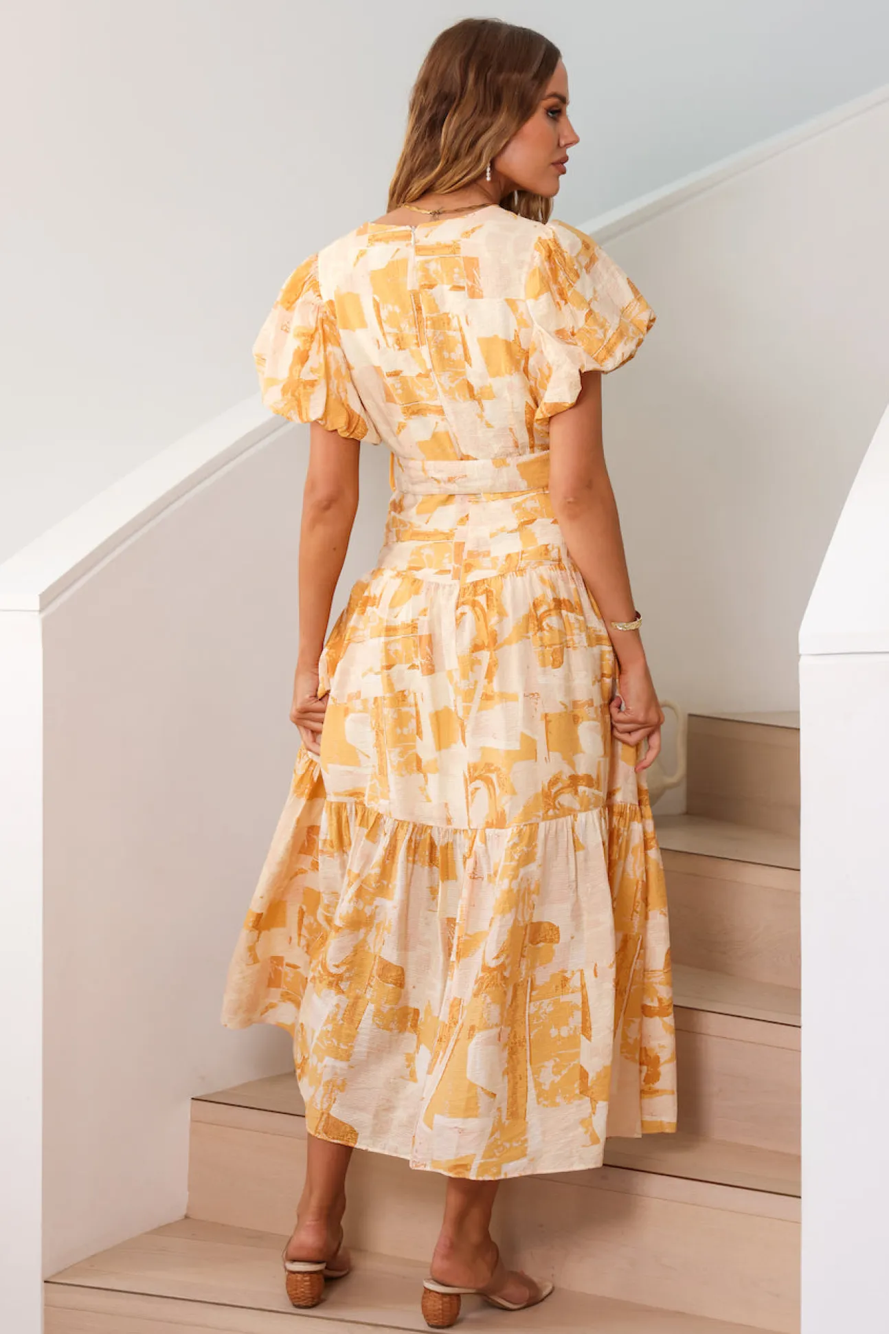 Because Of You Maxi Dress Orange