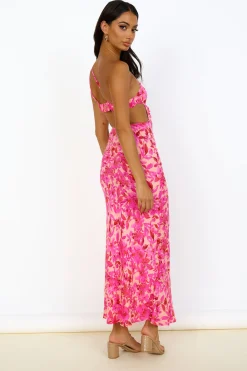 Believe Me Maxi Dress Pink