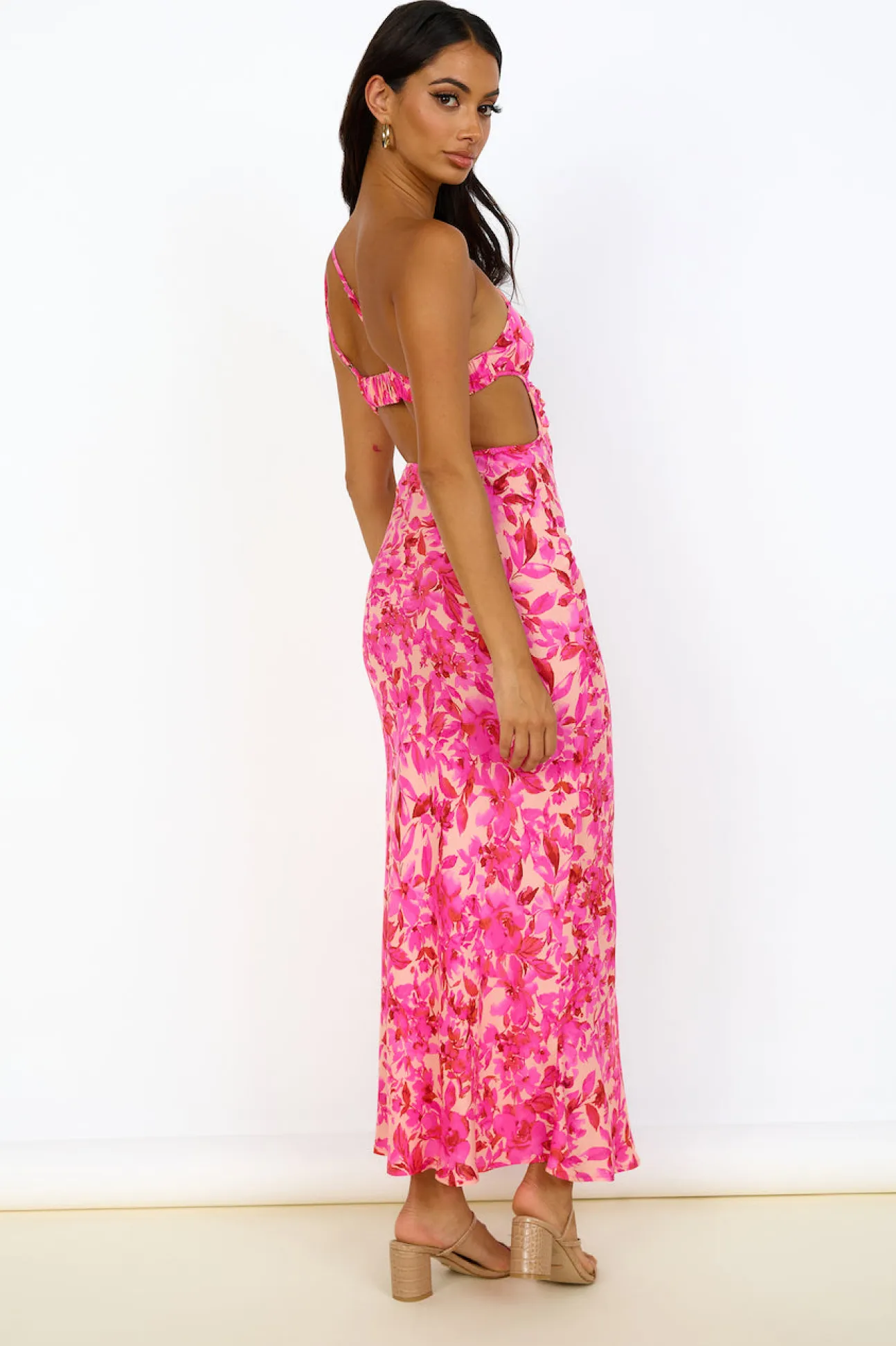 Believe Me Maxi Dress Pink