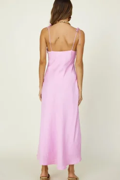 Beneath The Stars Midi Dress Purple