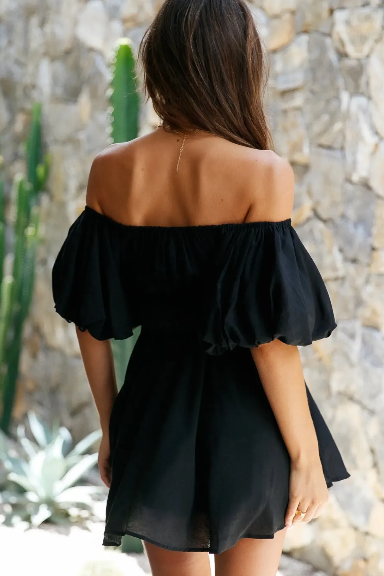 Berry Hearts Dress Black