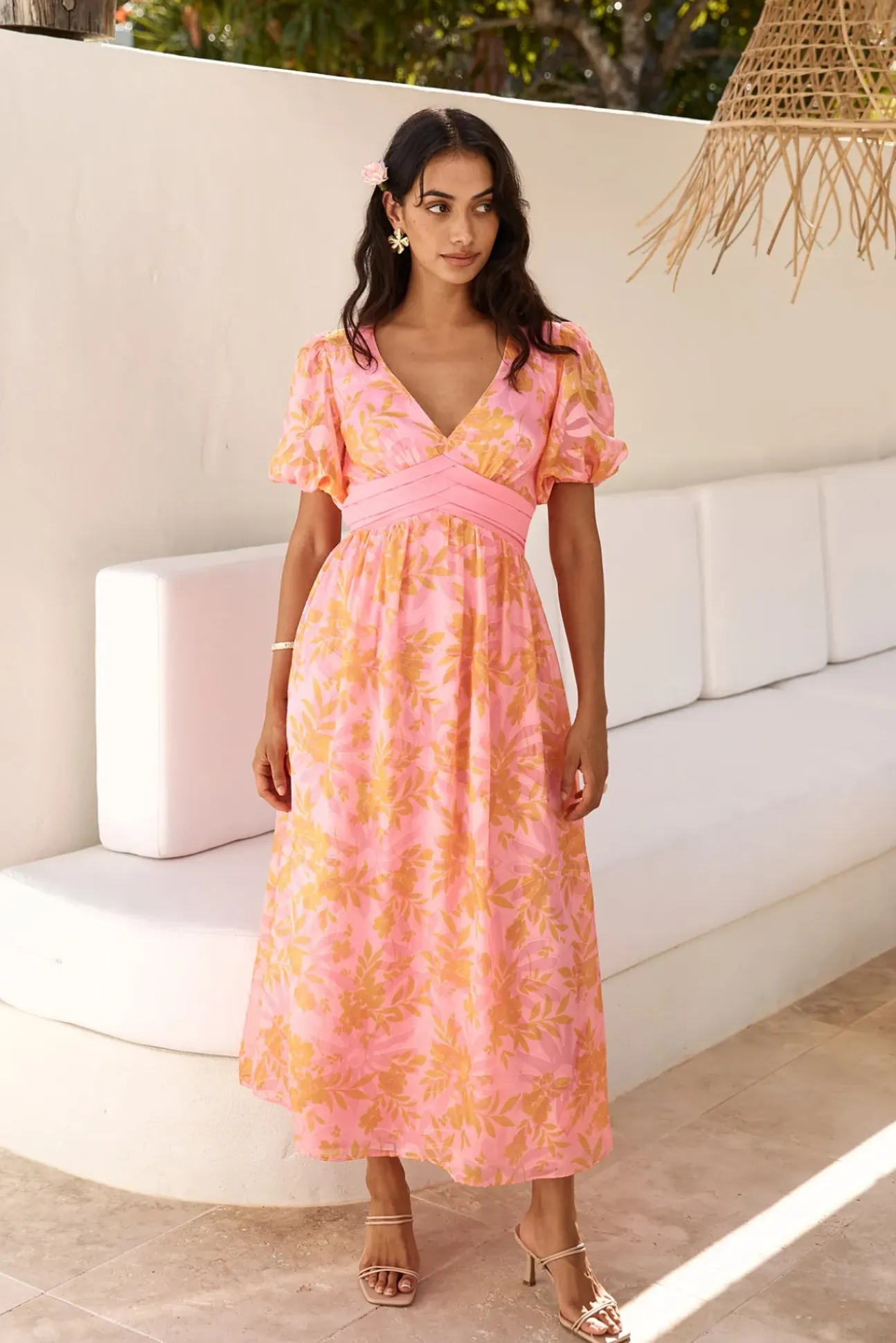 Best Wishes Maxi Dress Pink