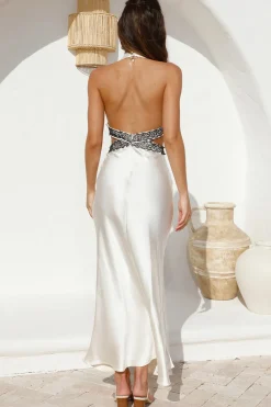 Between Us Maxi Dress Oyster