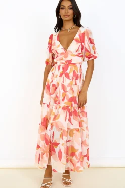 Bewitching Soul Maxi Dress Pink