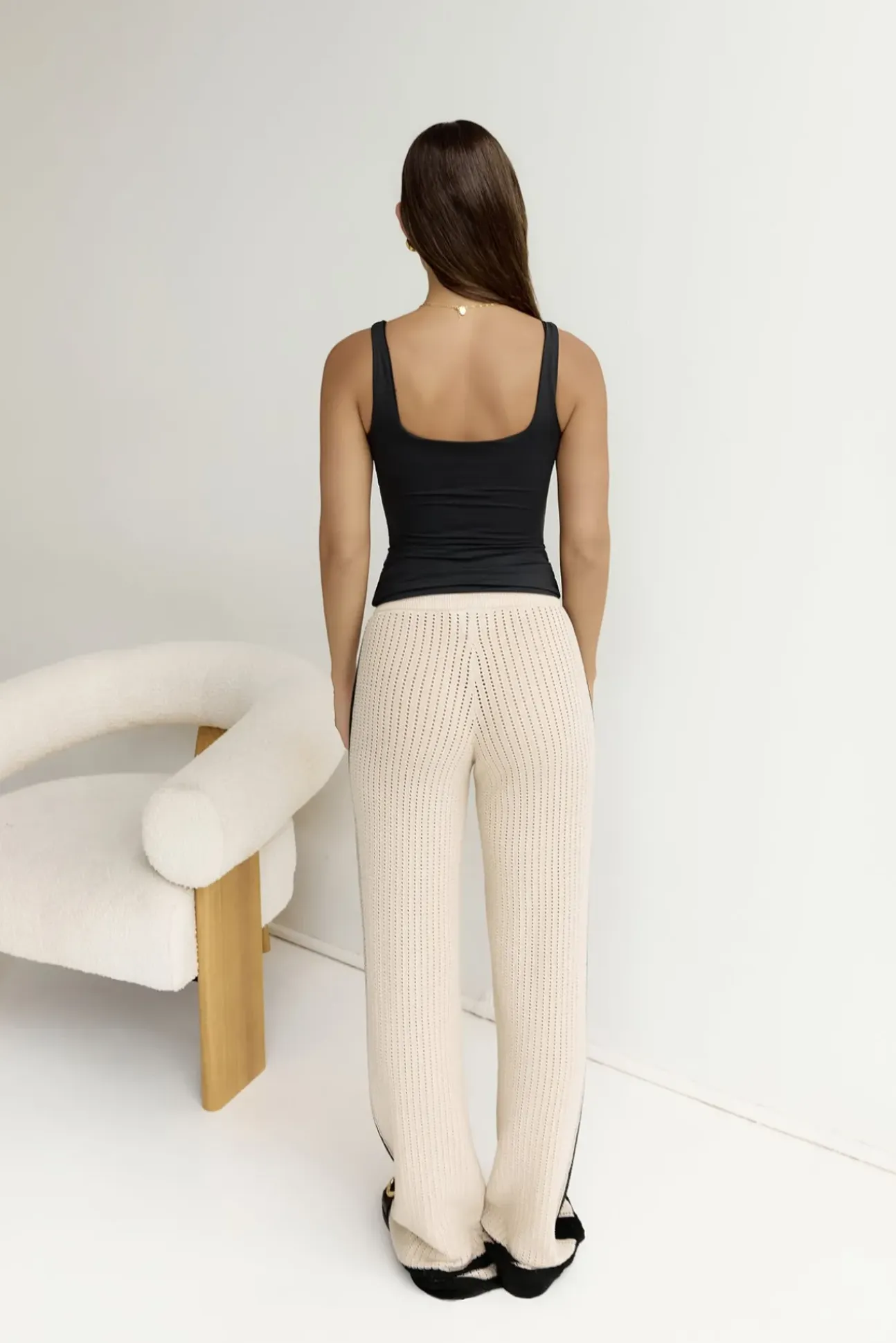 Bianki Pants Sand Black