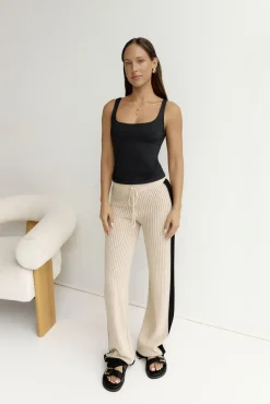 Bianki Pants Sand Black