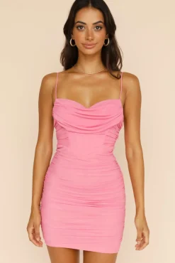 Big World Big Plans Dress Pink