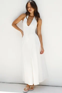 Birdie Blossom Maxi Dress White