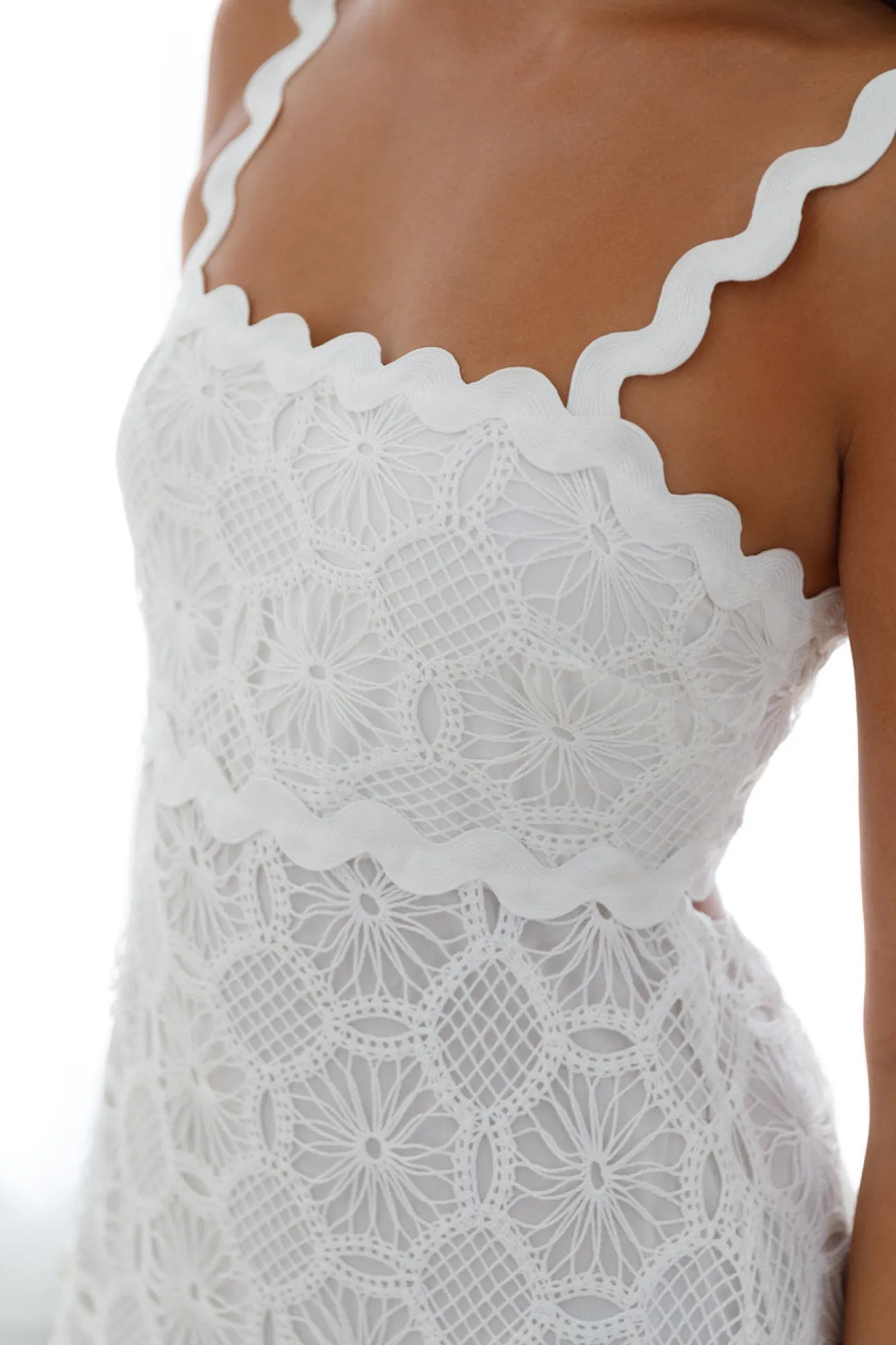 Blanca Maxi Dress White