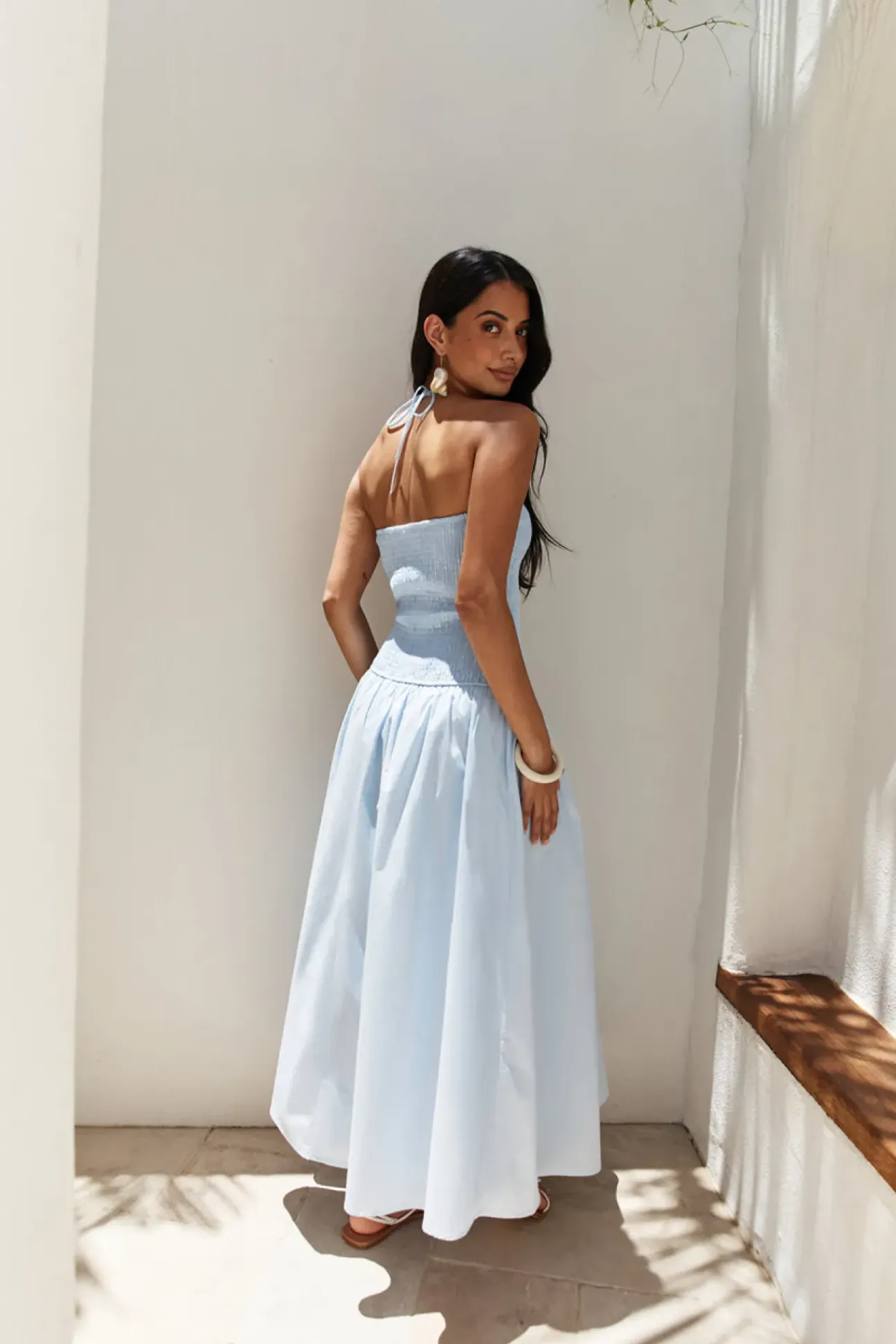 Blessed Destiny Maxi Dress Blue