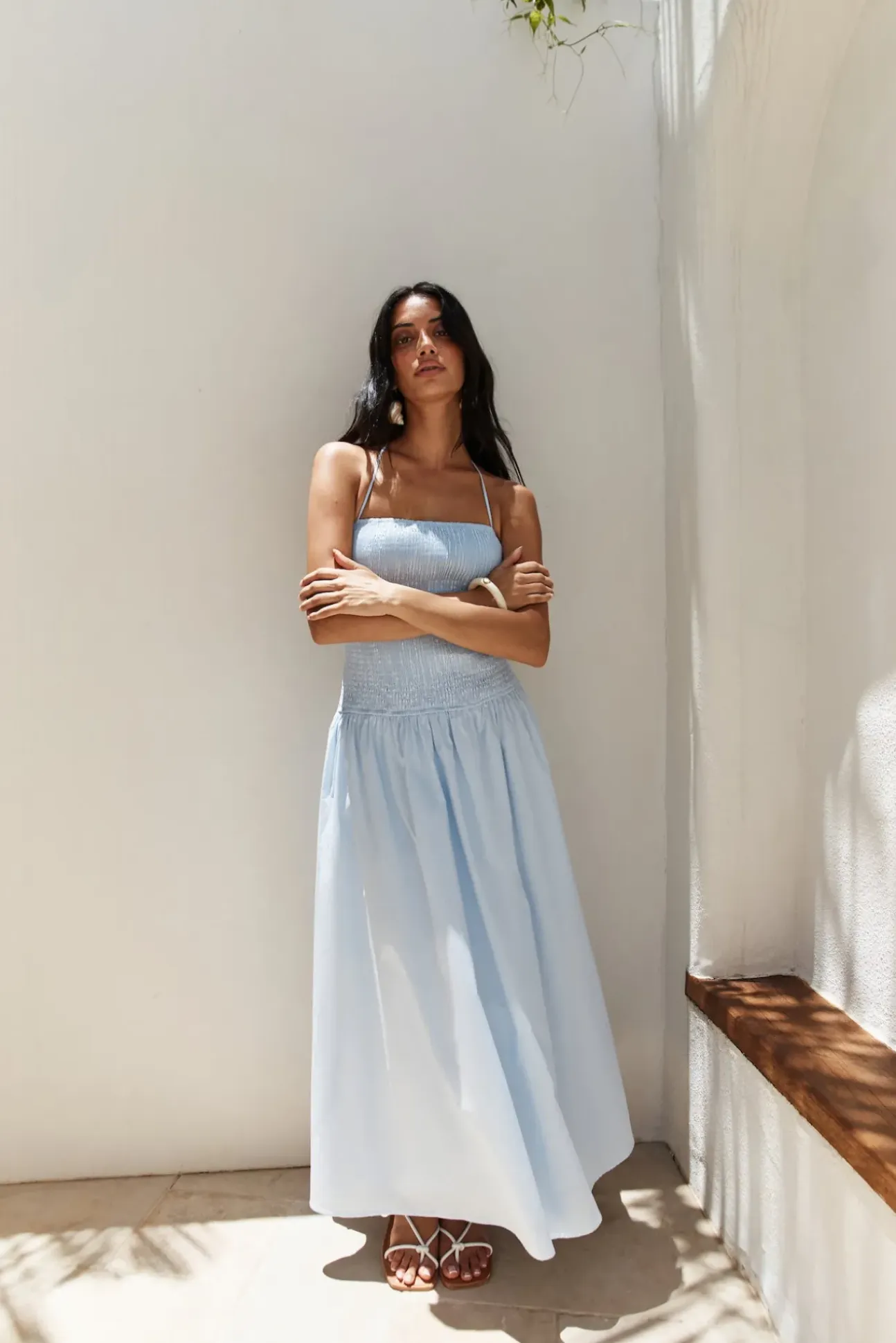 Blessed Destiny Maxi Dress Blue