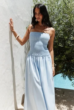 Blessed Destiny Maxi Dress Blue