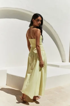 Blessed Destiny Maxi Dress Yellow