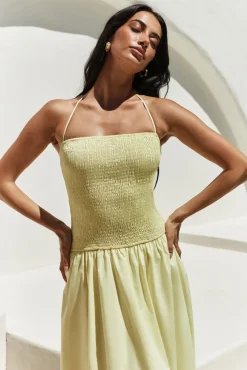 Blessed Destiny Maxi Dress Yellow