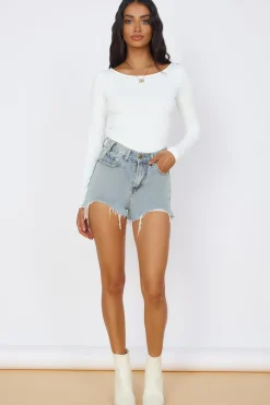 Blooming Beauty Bodysuit White