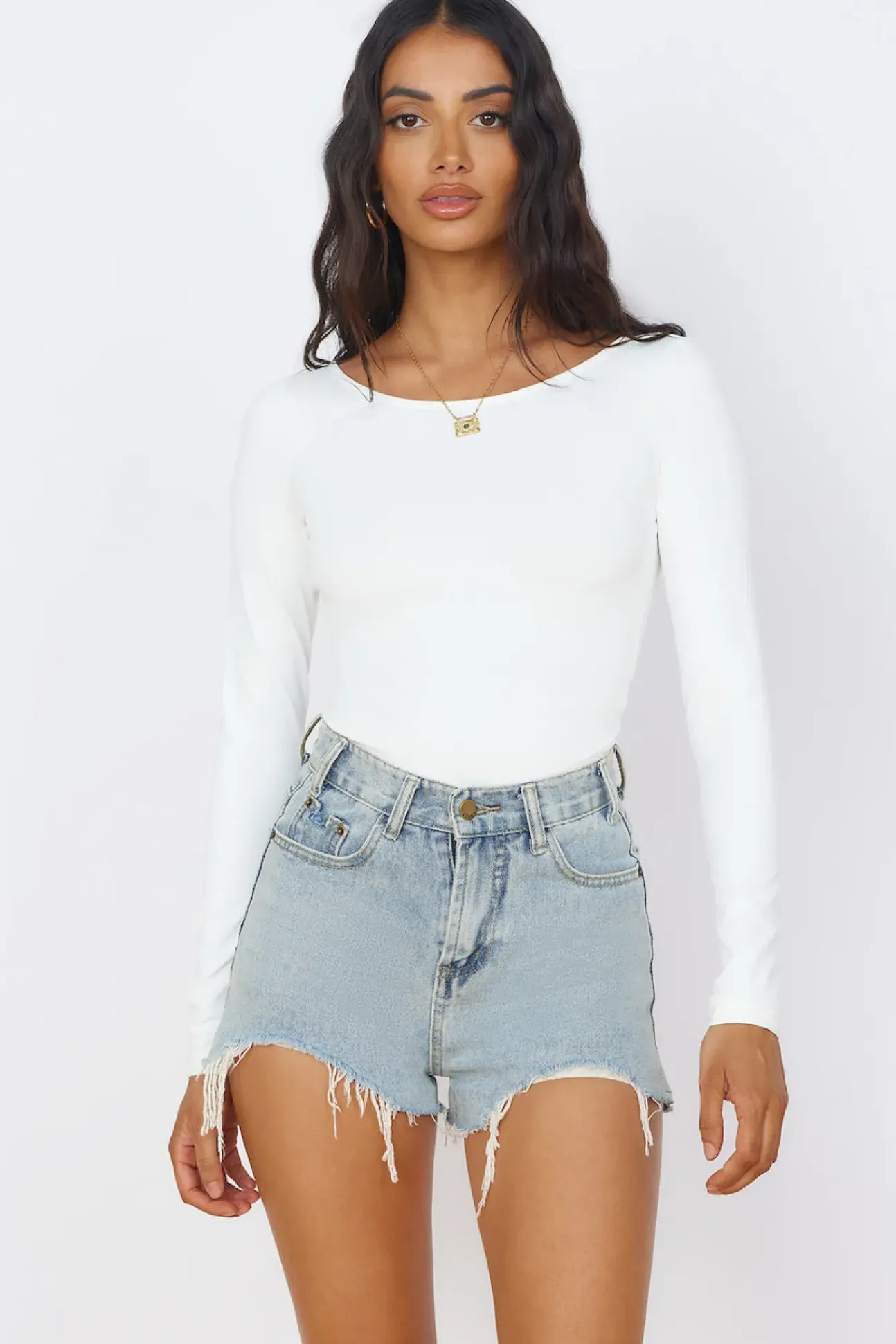Blooming Beauty Bodysuit White