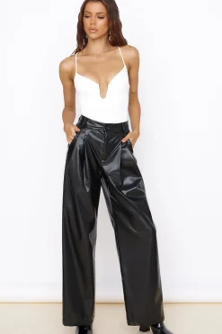 Blooming Garden Pants Black